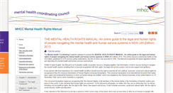Desktop Screenshot of mhrm.mhcc.org.au